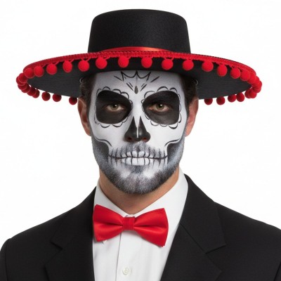 Španělský klobouk černý