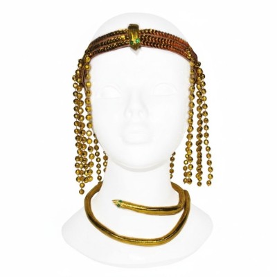 Koruna čelenka a ozdoba had Egypt