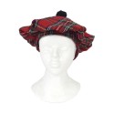 Skotská čepice baret