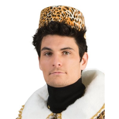 Klobouk africký král leopard