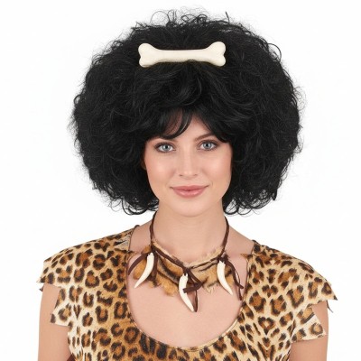 Náhrdelník pravěk kožešina se zuby