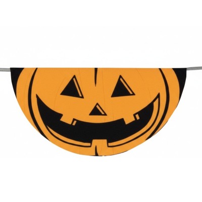 Plastová girlanda dýně halloween 5,5m