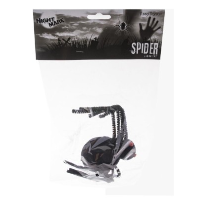 Dekorace umělý pavouk 17 cm