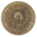 Římský štít zlatý 45cm