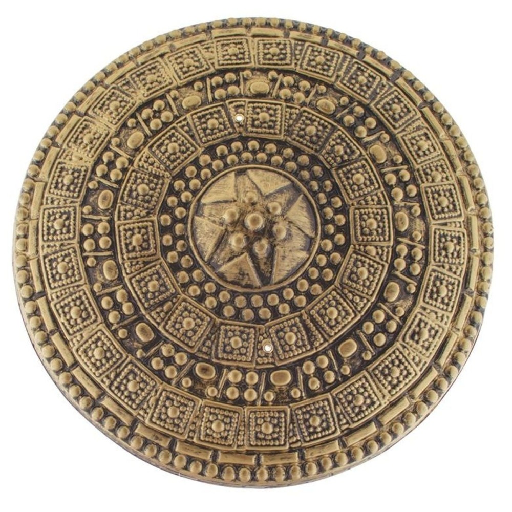 Římský štít zlatý 45cm