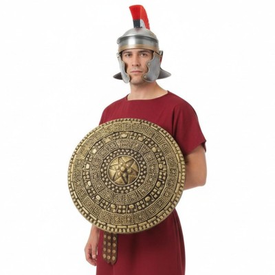 Římský štít zlatý 45cm