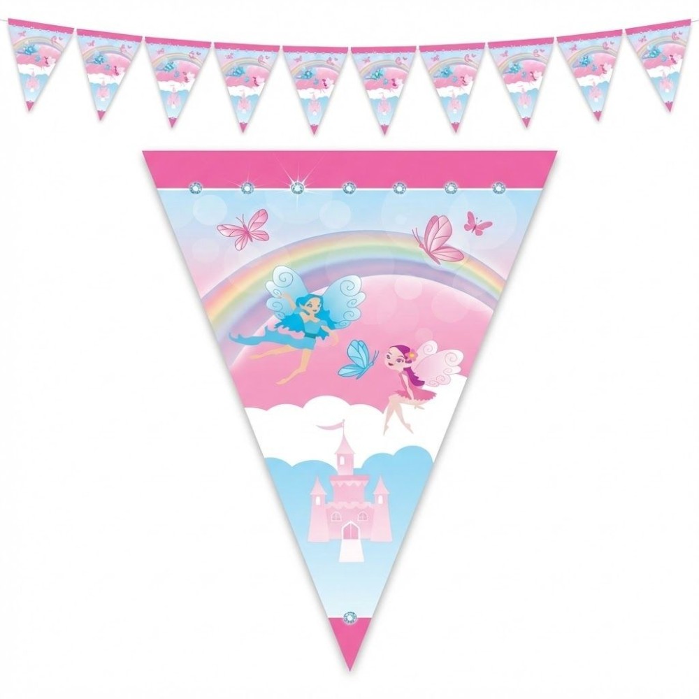 Plastová girlanda vlajková Pohádka 5m