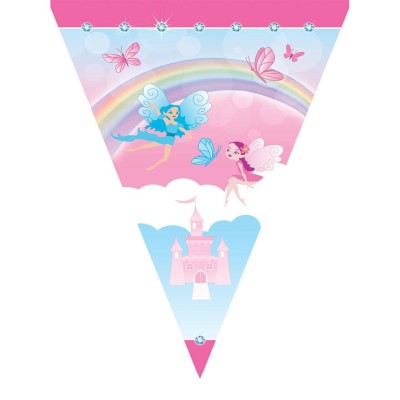 Plastová girlanda vlajková Pohádka 5m