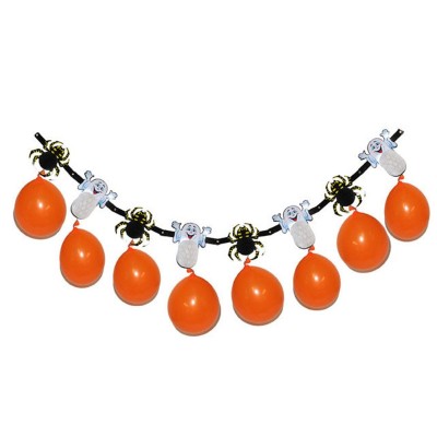 Girlanda dekorace Halloween s balónky