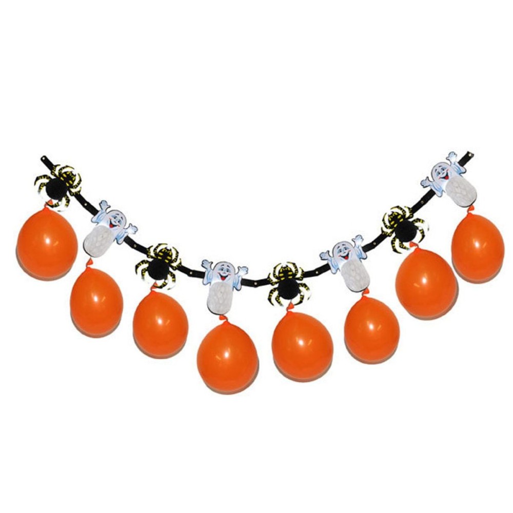 Girlanda dekorace Halloween s balónky