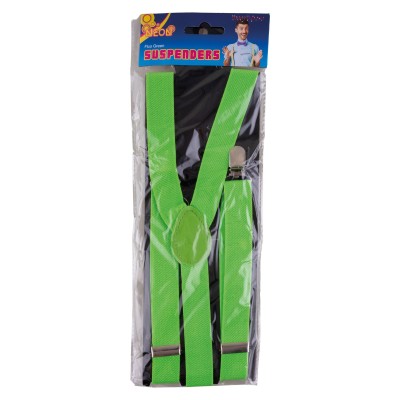 Šle kšandy neon zelené