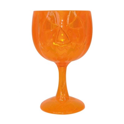 Pohár Halloween dýně oranžová 18 cm