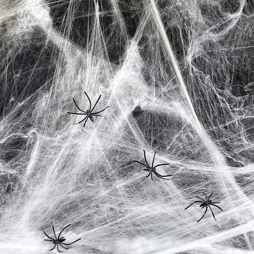 Umělá pavučina a pavouci 60g