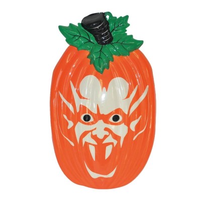 Dekorace Halloween dýně s upírem 58cm