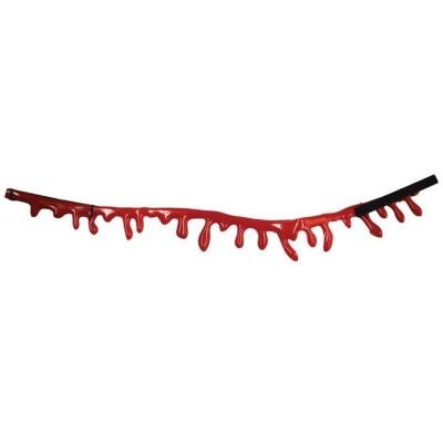 Krvavý náhrdelník umělá krev 45 cm