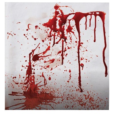 Papírové ubrousky krvavé šmouhy 20ks