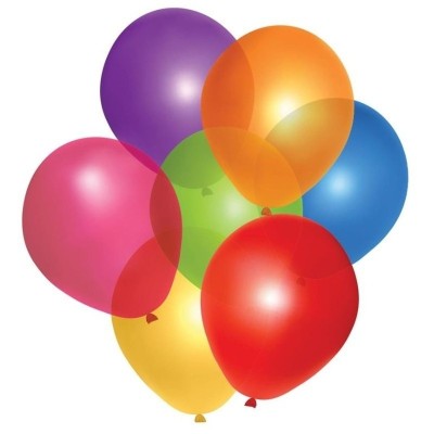 Latexové balónky barevné 40ks