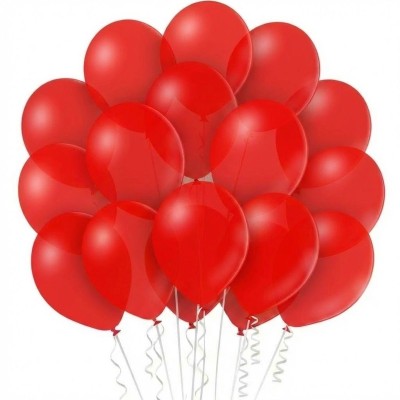 Latexové balónky červené 40ks
