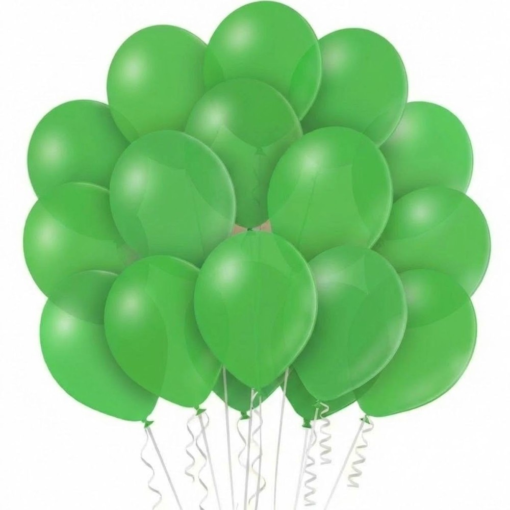 Latexové balónky zelené 40ks