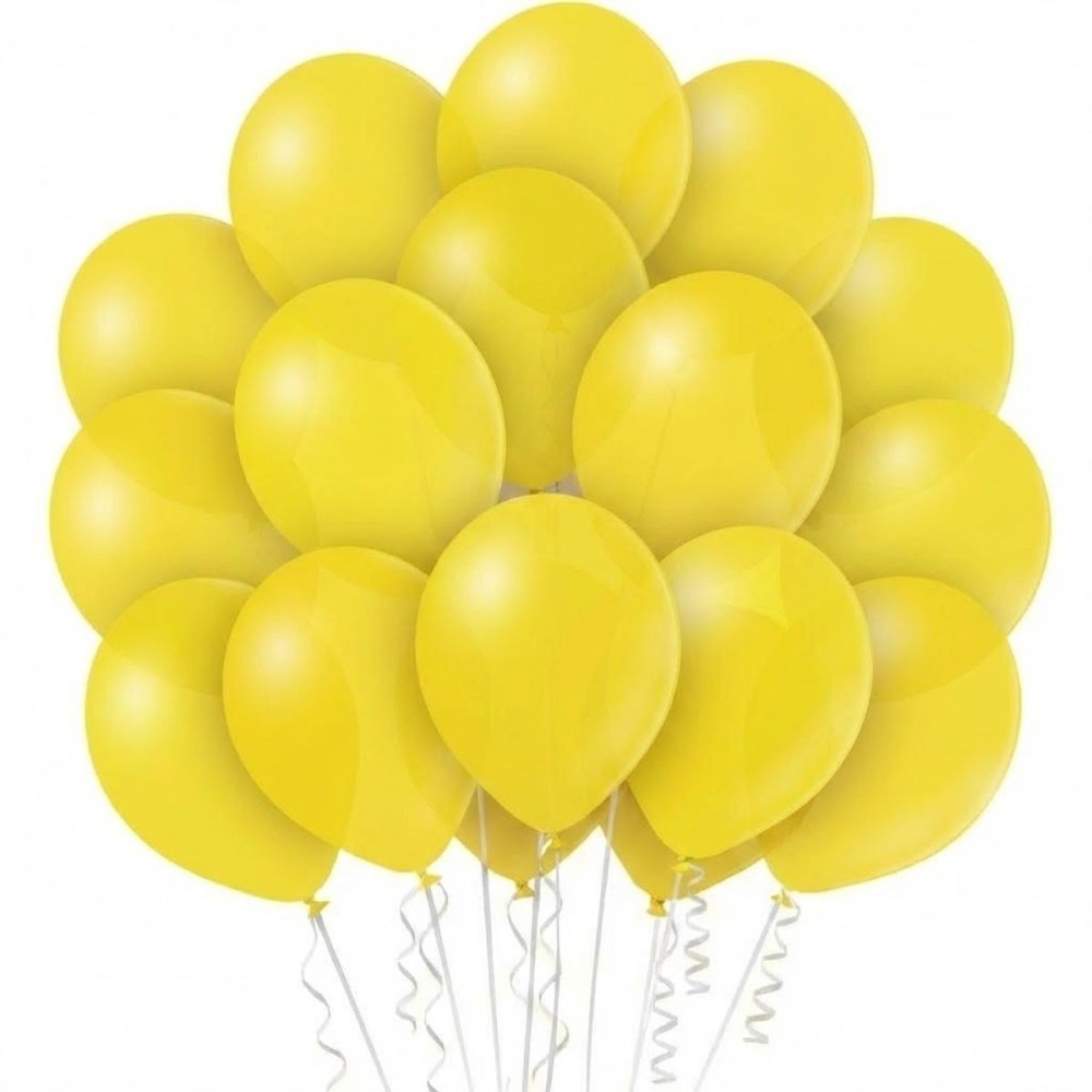 Latexové balónky žluté 40ks
