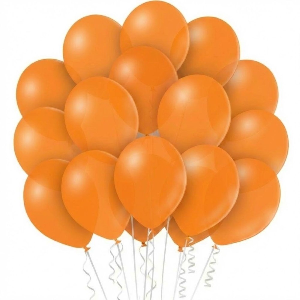 Latexové balónky oranžové 40ks