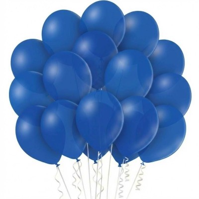 Latexové balónky modré 40ks