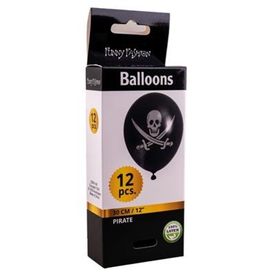 Latexové balónky Piráti12ks