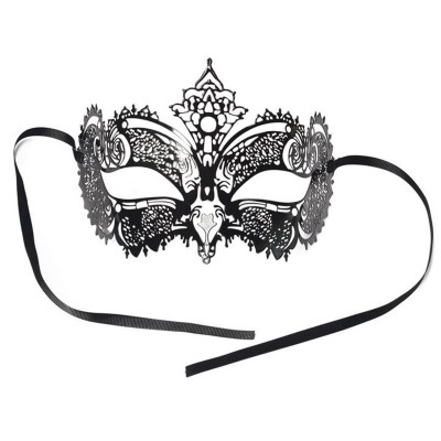 Kovová maska škraboška