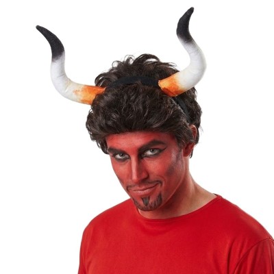 Čelenka s rohy 27 cm