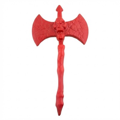 Červená sekera s lebkou 50cm