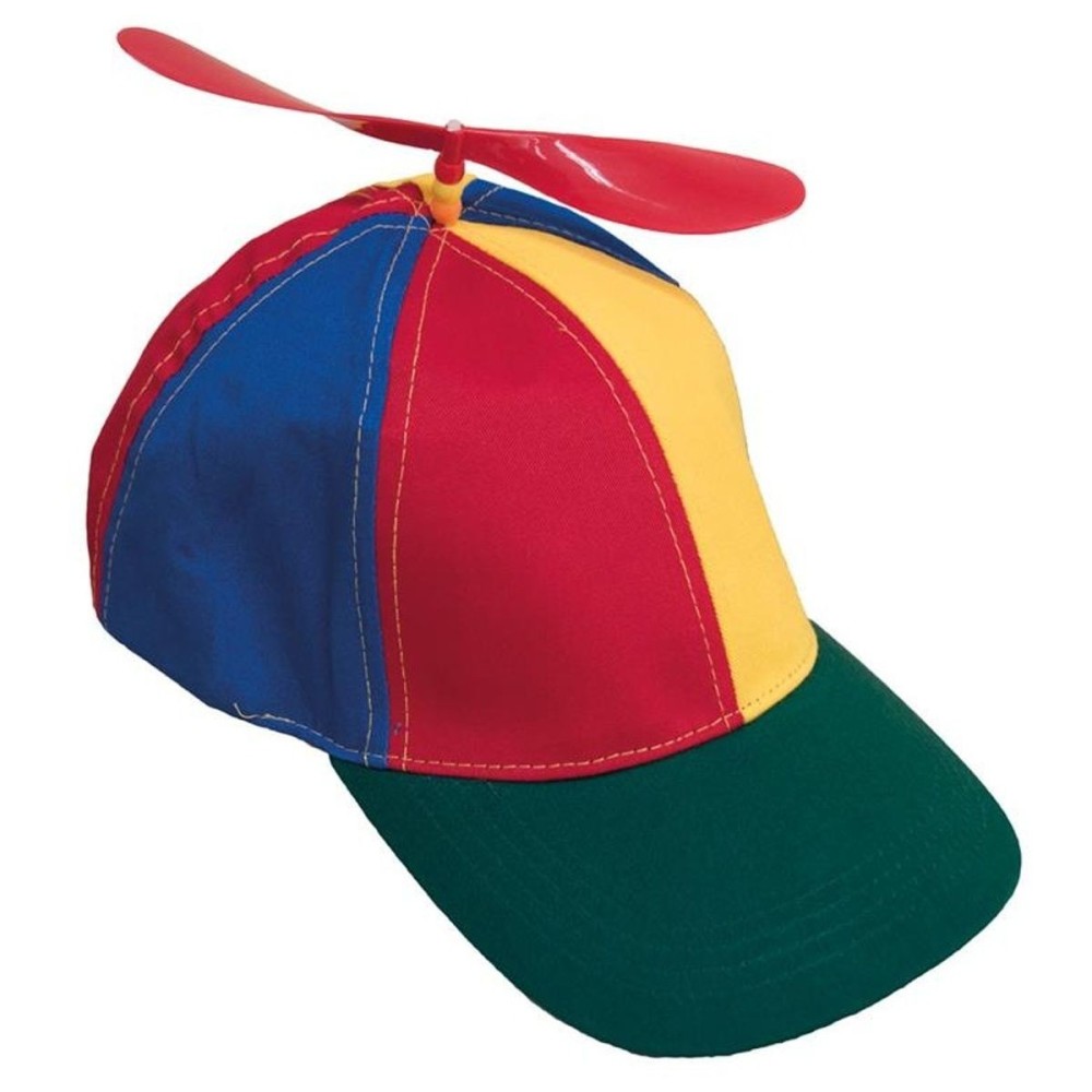 Čepice čapka kšiltovka s vrtulkou textilní