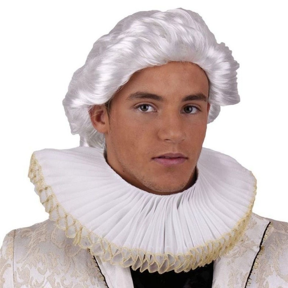 Bílý barokní límec krejzlík okruží