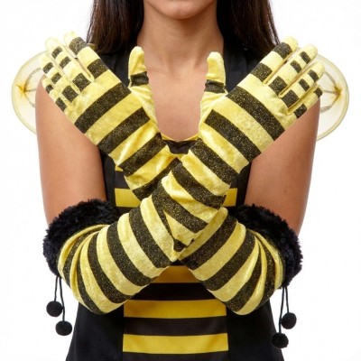 Dlouhé rukavice včela 56cm