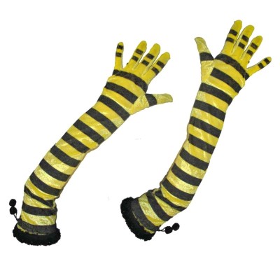 Dlouhé rukavice včela 56cm
