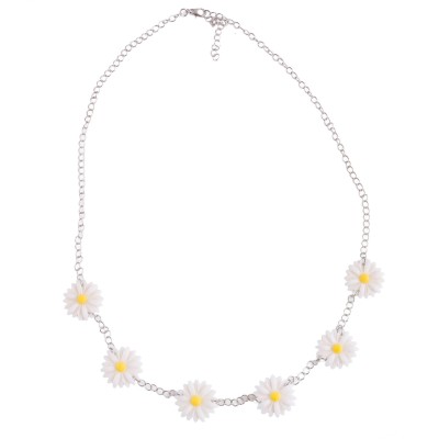 Náhrdelník květiny sedmikrásky