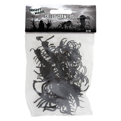 Hmyz černá havěť sada 20ks