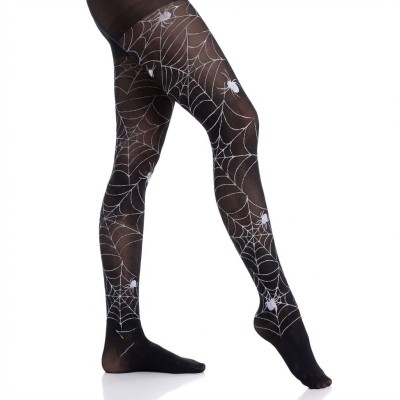 Punčochy pavučiny černé