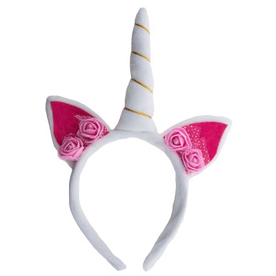 Čelenka jednorožec růžová