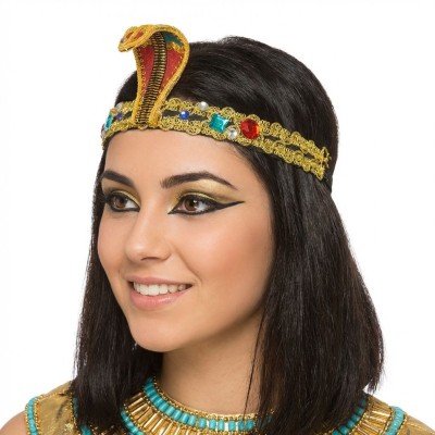 Egyptská koruna čelenka faraon Kleopatra