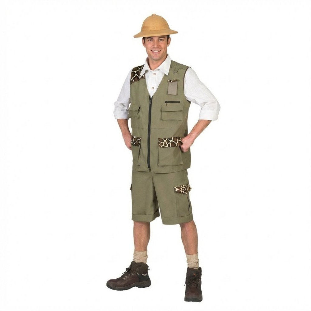 Pánský kostým Cestovatel Safari 60-62 XXL