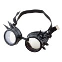 Brýle steampunk s ostny černé