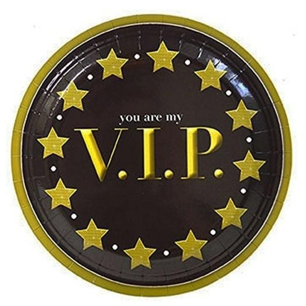 Papírové talíře VIP 8ks