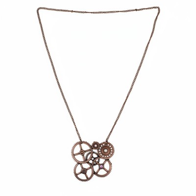 Kovový náhrdelník Steampunk
