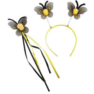 Sada včelka čelenka a hůlka