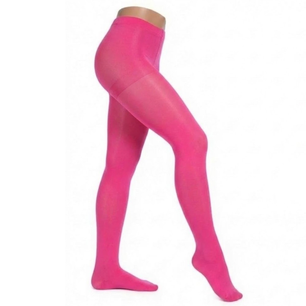 Punčochy dámské neon růžové