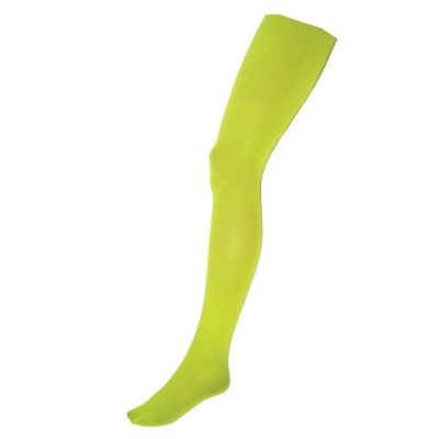 Punčochy dámské neon žluté