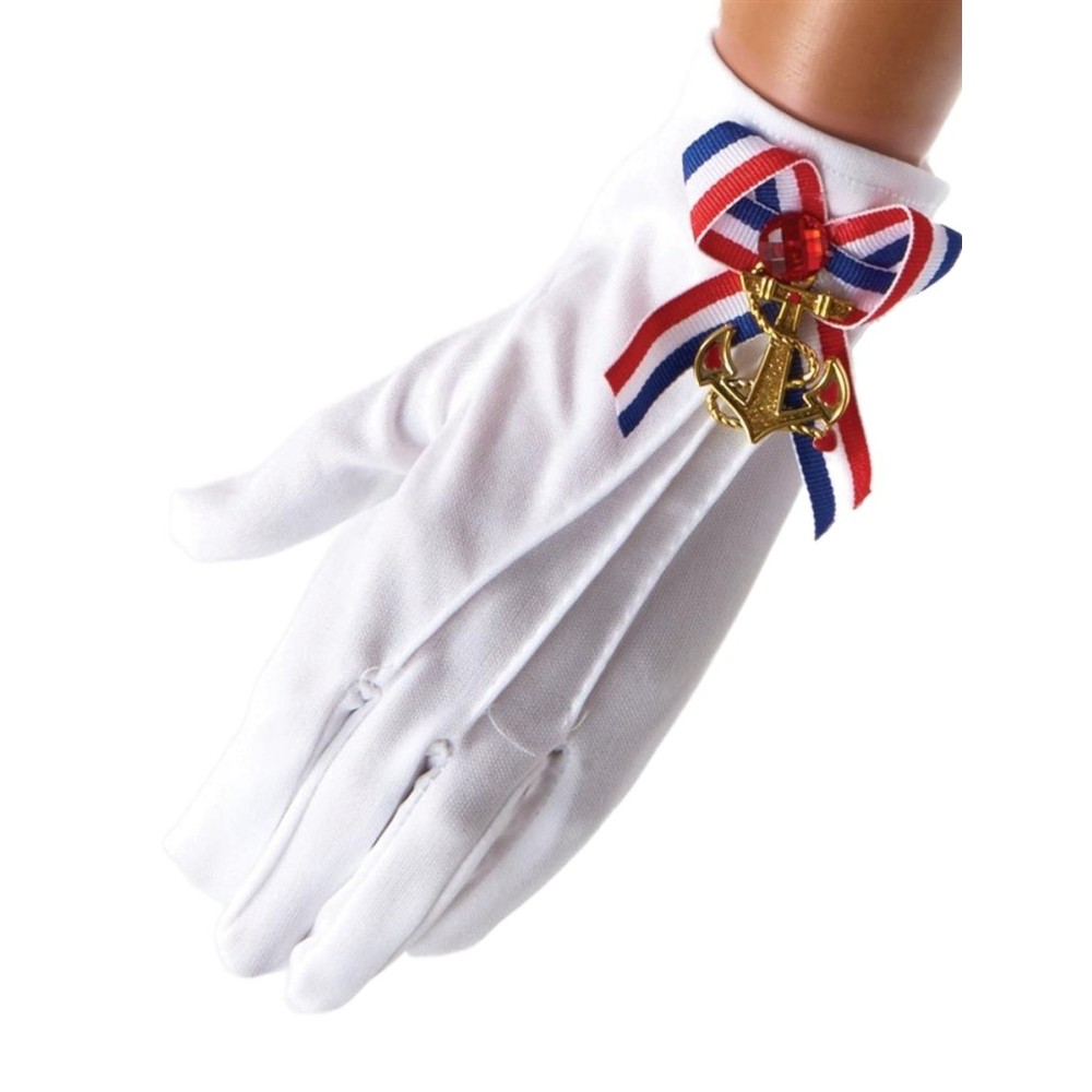 Rukavičky námořnice kotvy