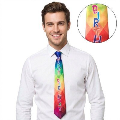 Kravata Narozeniny Happy Birthday