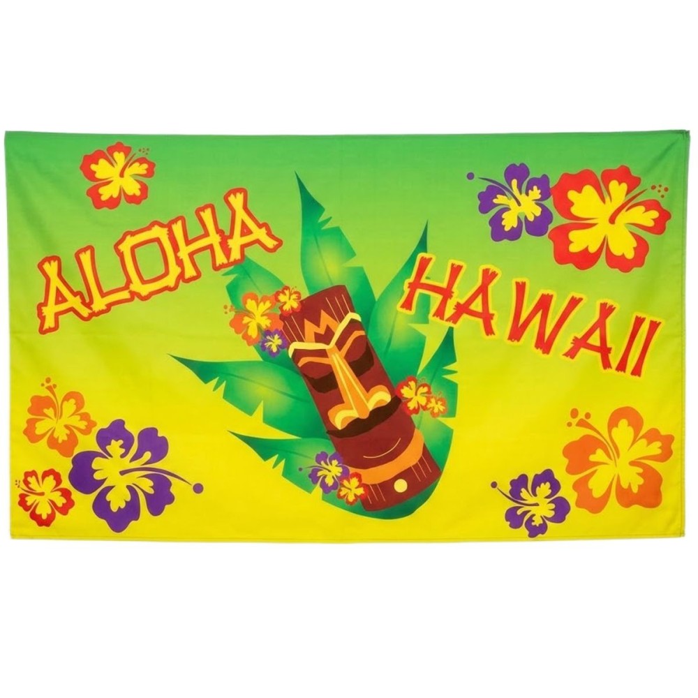 Dekorace vlajka Aloha Havaj 150 x 90 cm