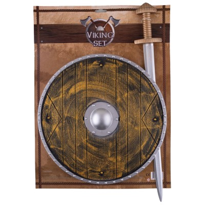 Sada viking štít a meč 62cm
